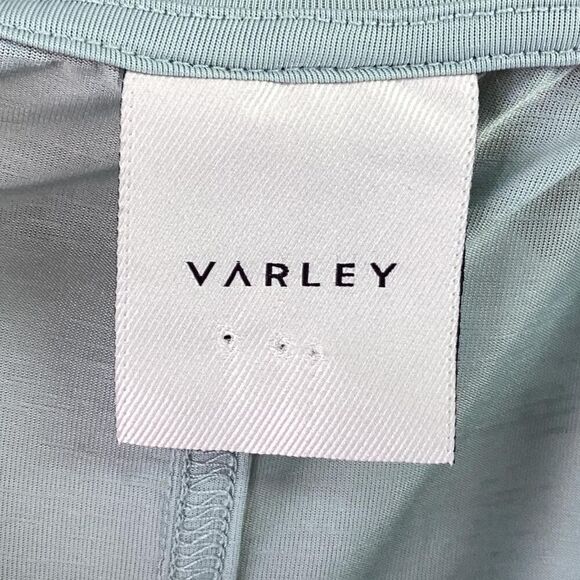 Varley Tank Top Women L Blue Stretch Textured Sleeveless Athletic Gym Running - Picture 6 of 7